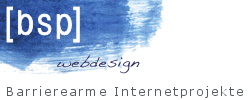 [bsp] Webdesign - Barrierearme Internetprojekte